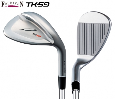 フォーティーン ゴルフ TK-53 TK-59 ウェッジ 2本組 FS-WEDGE スチールシャフト 53度+59度