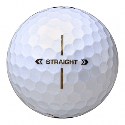 ブリヂストン SUPER STRAIGHT ゴルフボール 1ダース/12球 イエロー