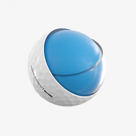 タイトリスト PRO V1 ゴルフボール 1ダース/12球 イエロー/ローナンバー