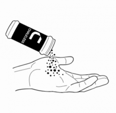 3個セットチョークレス ボトル 8ｇ すべり止め モンスターパウダー 8g