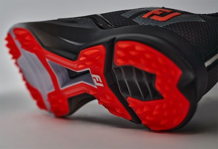 フットジョイ フューエル BOA 55396 スパイクレス ゴルフシューズ ホワイト×ブラックカモ 25.5cm