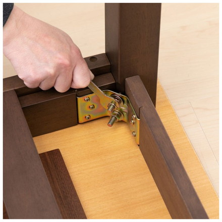 一生紀 ダイニングテーブル 伸長式 幅110~150 VOLAN 脚ごと簡単伸張 伸縮 ウォールナット ウレタン塗装