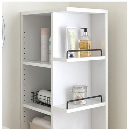 DOLLY隙間収納 DOK160-30SS WH ホワイト 幅30cm すき間 洗面所 収納 洗濯機横 ランドリー収納