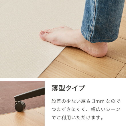 吸着マット 20枚入り 撥水加工 床暖房対応 丸洗いOK 抗菌防臭 カットOK 防音 薄型 ズレない グレー