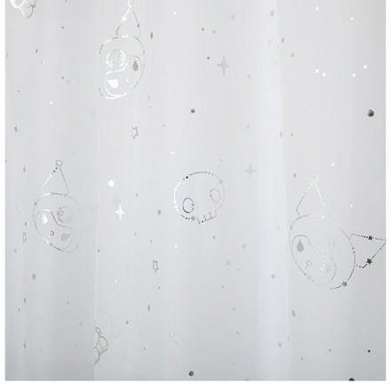 レースカーテン 2枚セット クロミ 幅100×丈176cm UVカット率99.9% 外から見えにくい キャラクター