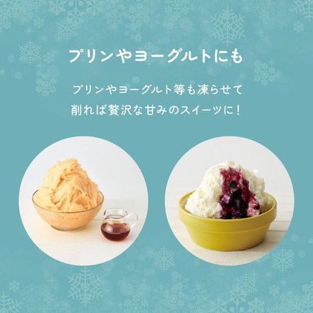 電動ふわふわとろ雪かき氷器 製氷カップ2個付き レシピ付き 電動 とろ雪 かき氷器 かき氷機 氷かき器 ブラック ブルー DTS-B5 ドウシシャ DOSHISHA ブラック