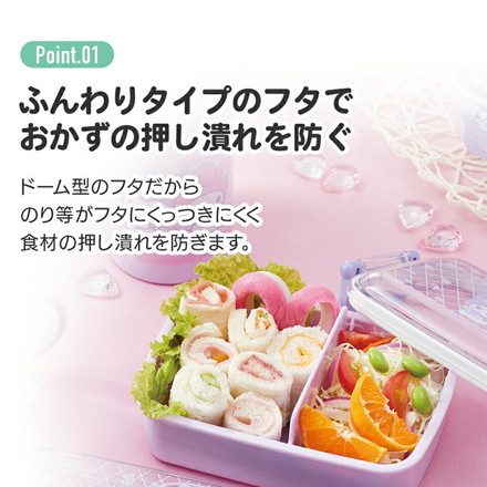 スケーター 銀イオン抗菌 子供用 弁当箱 ランチボックス 450ml ノラネコぐんだん RBF3ANAG キャラクター かわいい 可愛い Skater