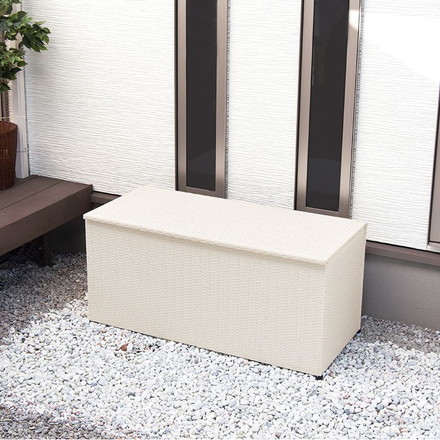 収納ボックス 特大容量 260リットル 屋外収納 収納 屋外 大容量 物置 外 コンテナ 蓋付き ふた フタ グレー