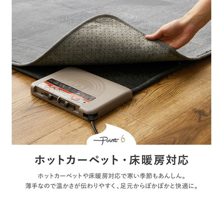 ラグ 楕円形 160×220cm 可愛い メレンゲタッチの洗えるコンパクトラグ 円形 楕円 丸 ラグ グレー[240620539]