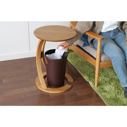 LOTUS ロータス サイドテーブル ヴィンテージナチュラル ベッドサイド テーブル リビング収納コーヒーテーブル カフェテーブル