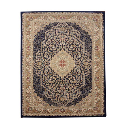 トルコ製 ウィルトン織り カーペット 『ベルミラ RUG』 ワイン 160x230cm