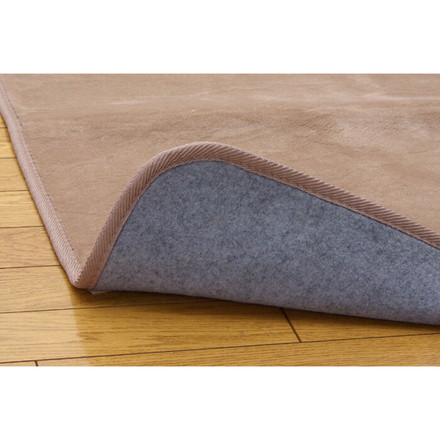 水分をはじく 撥水加工カーペット 『撥水リラCE』 ブラウン 200x300cm