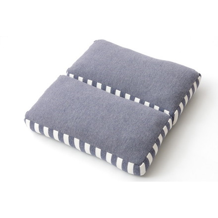 クッション 低反発 使用 マイクロファイバー 無地 エルマー ブラウン 約42×42×8cm