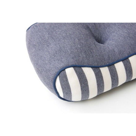 クッション 低反発 使用 腰当て マイクロファイバー 無地 エルマー ブラウン 約42×20cm