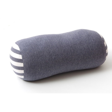 クッション フロア マイクロファイバー 無地 エルマー ネイビー 約20R×40cm