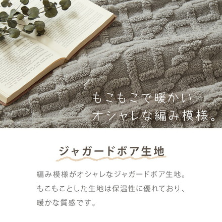 電気掛敷毛布 電気敷毛布 セミシングル シングル 130×80cm 188×130cm JQボア ファー 電気ブランケット 速暖 温度調節 丸洗いOK CWA401G-HP CWA401G-HP シングル(188×130cm)