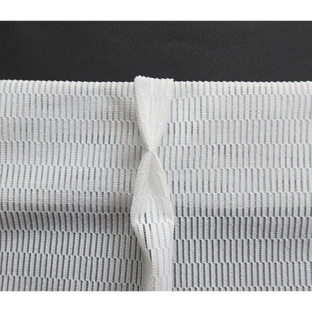 日本製 フリーカットレースカーテン 巾100cm×丈250cm キカ柄 2枚組 自由に長さ変更 ハサミでカット