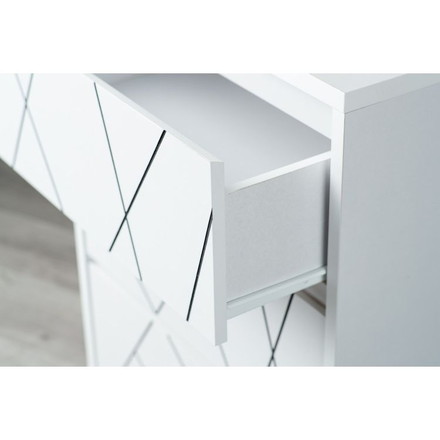 59チェスト カトレア WH タンス チェスト 洋服 収納 洋服タンス リビングチェスト たんす