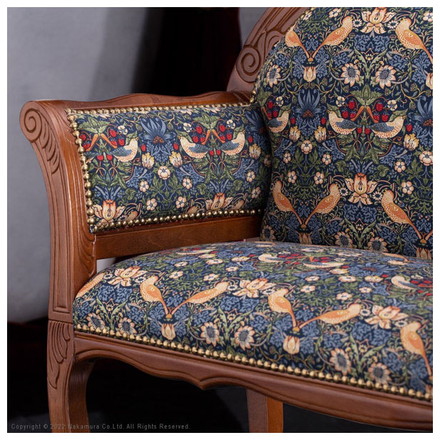 完成品 イタリア製 ヴェローナ クラシック BEST OF MORRIS テレフォンベンチ 収納付き ベンチ