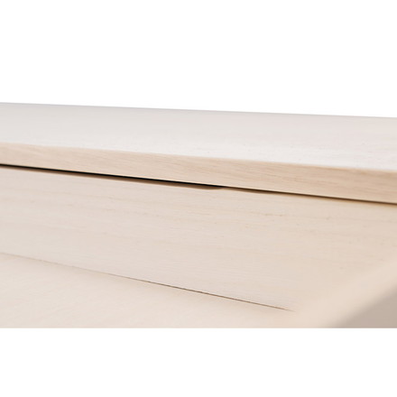 シルバー取っ手が華やかな桐クローゼットチェスト 幅99.5 奥行44 高さ61cm 4段タイプ キャスター付き