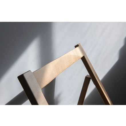 天然木 収納式 折りたたみチェア ゆったり座面 ダイニングチェア 1脚 折り畳み チェア 椅子 イス フォールディングチェア スリム