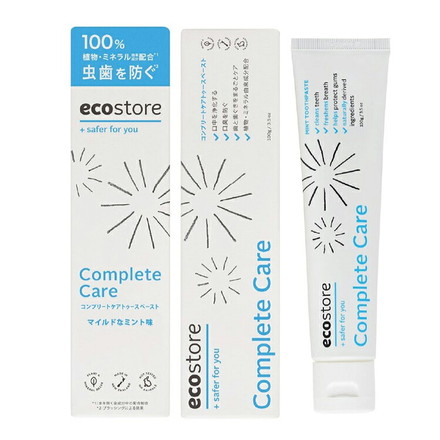ecostore トゥースペースト コンプリートケア 100g エコストア オーラル 歯磨き トゥースペースト 自然由来 植物由来