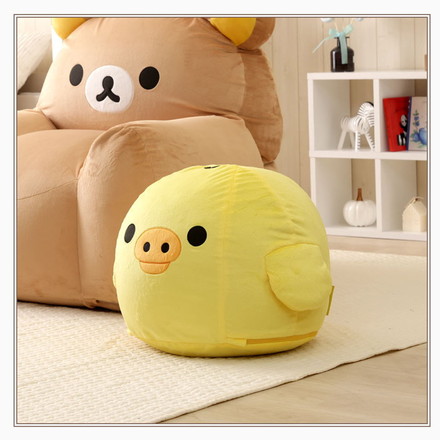 キイロイトリ オットマン ビーズ キャラクター kiiroitori リラックマ rilakkuma