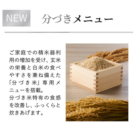TIGER タイガー 圧力IHジャー炊飯器 炊きたて 1升 土鍋蓄熱コート 極うま 少量 冷凍 おにぎり 分づき米 玄米 雑穀 麦飯 GABA 調理 圧力クリーニング お手入れ簡単 JRI-T180K ブラック