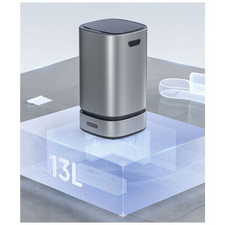 自動密封 完全自動 ゴミ箱 自動ゴミ袋交換 13L 自動開閉式 ダストボックス スマートゴミ箱 おむつボックス 生ごみ