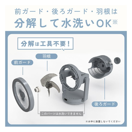 象印 サーキュレーター RC-AA30 ZOJIRUSHI 2WAYサーキュレーター 扇風機 30畳対応 ホワイト グレー RC-AA30-HA RC-AA30-WA グレー