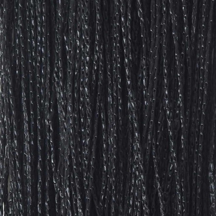 vidaXL ストリングカーテン 2点 100x250cm ブラックホーム&ガーデンデコレーション窓用品カーテン・ドレープ