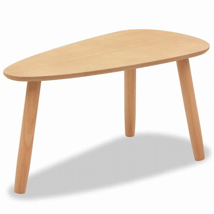 vidaXL コーヒーテーブル 2点セット パイン無垢材 ブラウン家具 テーブル アクセントテーブル コーヒーテーブル