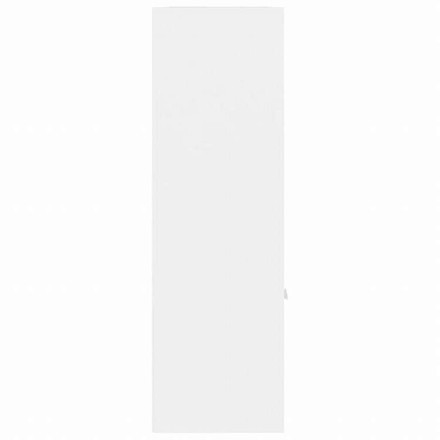 vidaXL ブックキャビネット ホワイト 98x30x98cm エンジニアリングウッド家具 棚