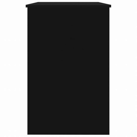 vidaXL デスク ブラック 100x50x76cm エンジニアリングウッド家具 オフィス家具 デスク