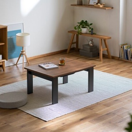 アイリスオーヤマ こたつ デザインタイプ IKT-RA0860-MBR ミドルブラウン