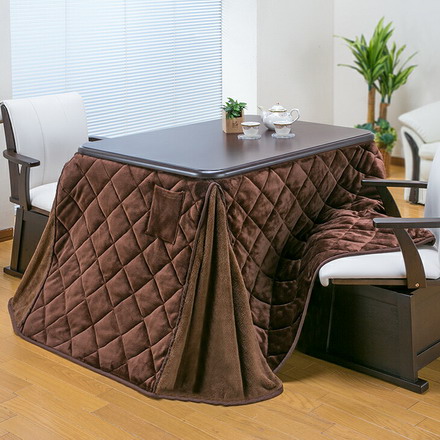 ダイニングこたつふとん リバーシブル 105ｘ80用 [こたつ布団単品]
