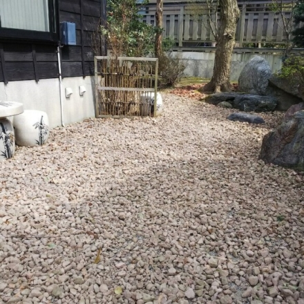 防犯にもなる音ジャリ60L ブラウン