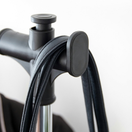 頑丈ハンガーラック 120cm幅 キャスター付き ホワイト