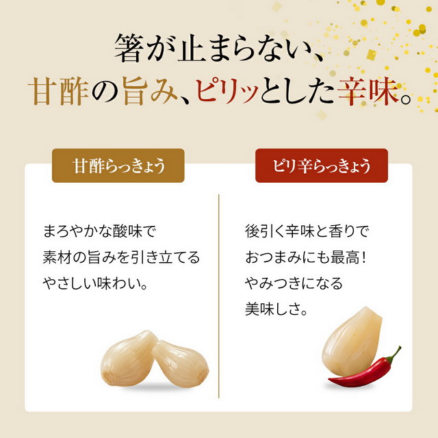 宮崎産 らっきょう ピリ辛 80g×3袋 国産 ご飯のお供 酒の肴