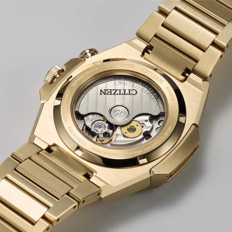 CITIZEN シチズン Series 8 シリーズエイト 890 Mechanical NB6062-52P メンズ 腕時計 機械式 自動巻き 手巻き 20気圧防水 サファイアガラス ステンレス シースルーバック 世界限定1200本