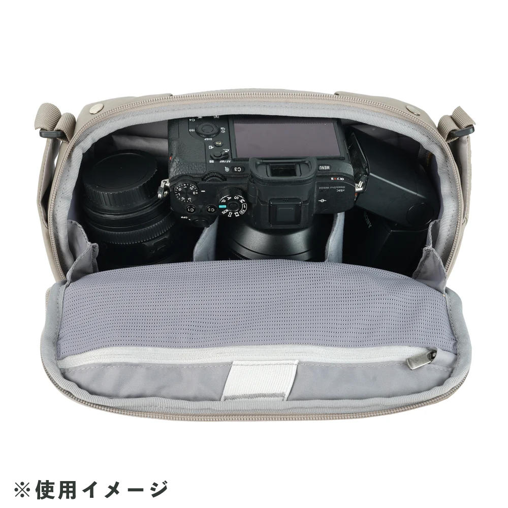 VANGUARD バンガード カメラバッグ VEO METRO S4L BK クリーム