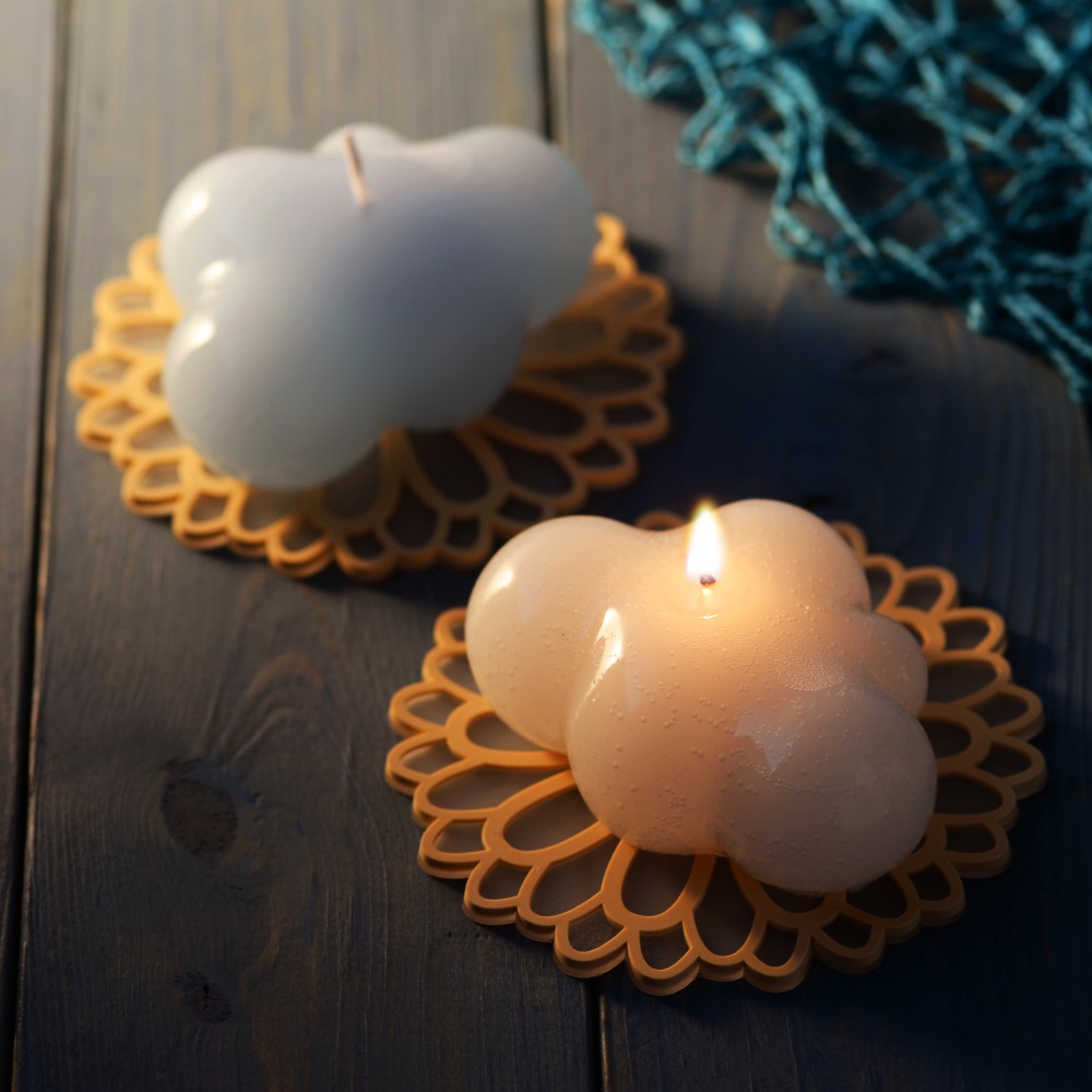 Candly キャンドリー アロマ キャンドル KUMO CANDLE サックス ラベンダーの香り