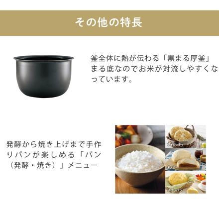 象印 炊飯器 3合炊き 小容量 IH炊飯ジャー 極め炊き NP-GS05-XT ステンレスブラウン