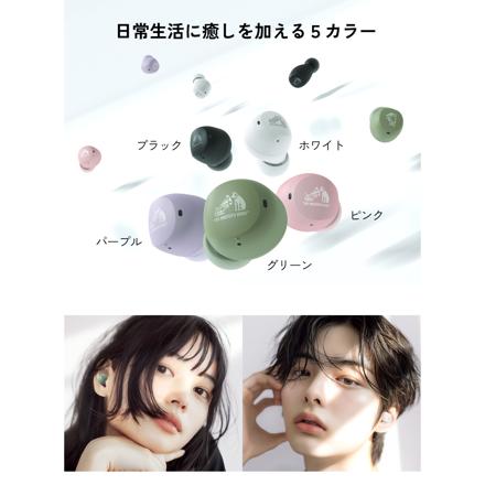 JVC Victor ビクター ワイヤレスイヤホン パープル HA-A6T-V