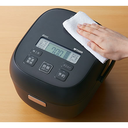 タイガー マイコンジャー炊飯器 3合 JBS-G055 マッドホワイト