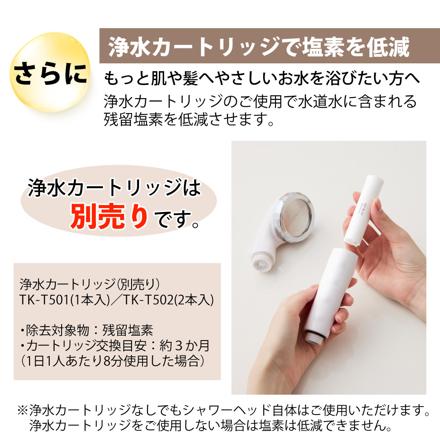 TKS アヴァンティファインコンフォート シャワーヘッド 日本製 ウルトラファインバブル 節水 TK-A101E