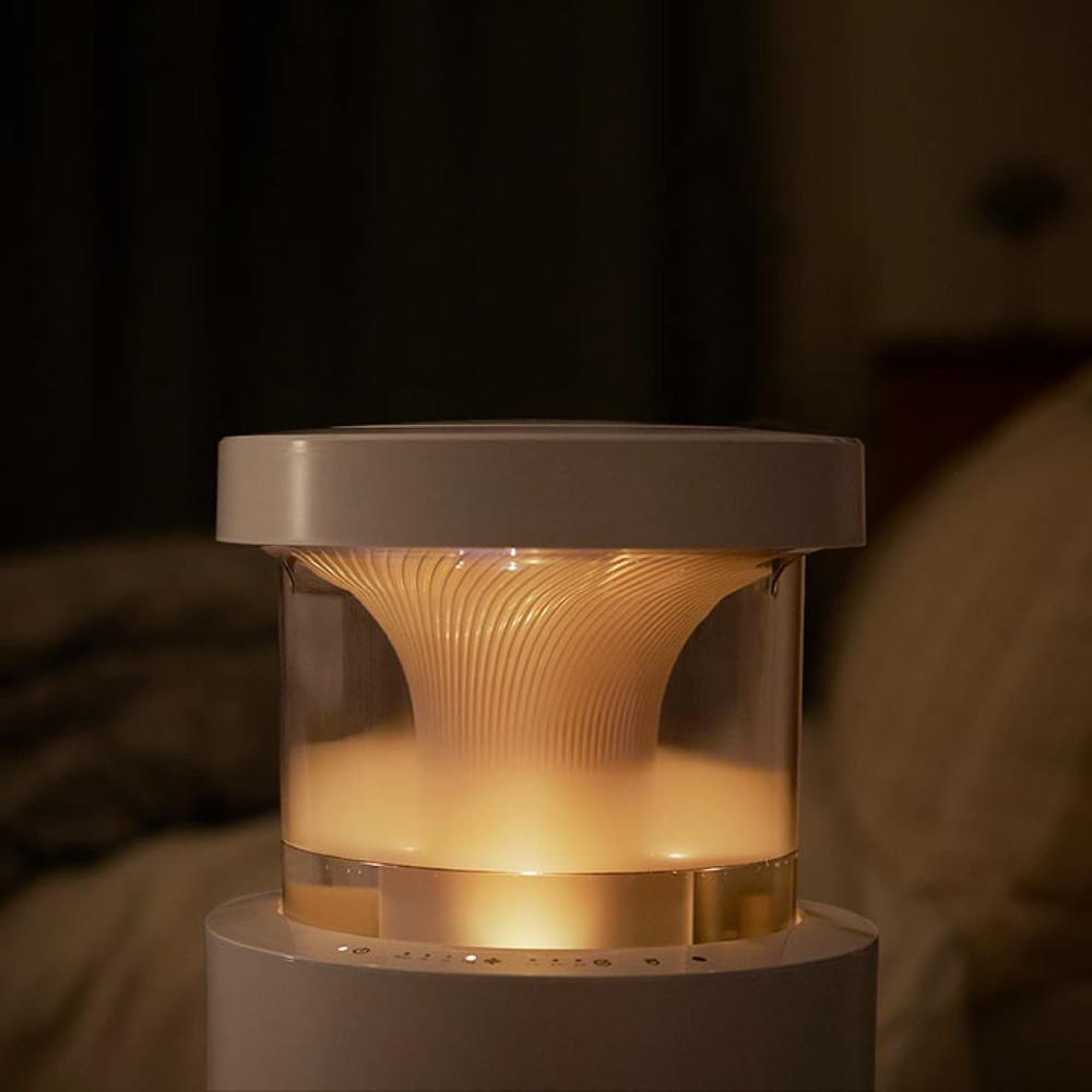 （加湿器2個セット） リズム プールレス加湿器 MIST350 9YYA29RH08 ライトグレー＆MIST250 9YYA64RH84 ウォームグレー