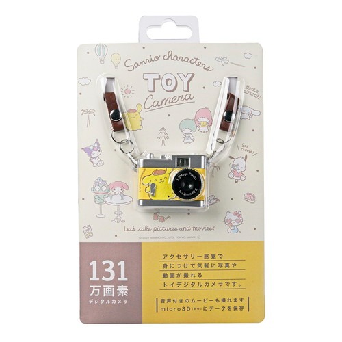 ケンコー サンリオキャラクター トイカメラ ポムポムプリン DSC-PIENI PN（ピエニ） ＆microSD32GB＆USBアダプタ