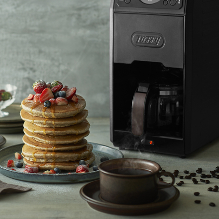 Toffy 全自動ミル カスタムドリップコーヒーメーカー K-CM9-RB リッチブラック ＆ 森彦 コーヒー豆