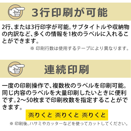 カシオ ネームランド KL-P50-WE ホワイト ラベルライター ＆ 白テープ 12mm XR-12WE ＆ 単3電池10本 (3点セット)